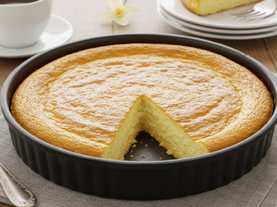 Flan sans œuf à la vanille, crémeux et léger