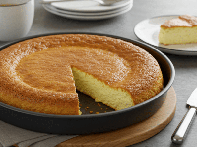 Flan sans lactose onctueux à la vanille