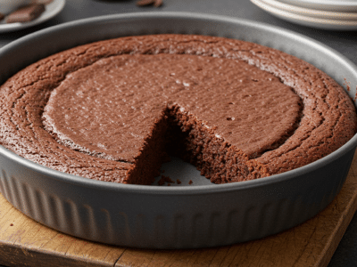 Fondant au chocolat sans œuf