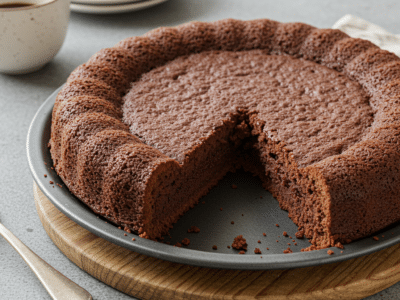 Gâteau au chocolat fondant sans lactose