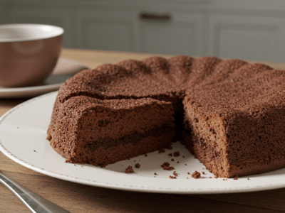 Gâteau au chocolat moelleux sans gluten façon Top Chef