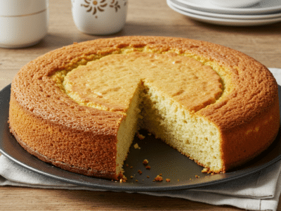 Gâteau au yaourt sans œuf ni beurre