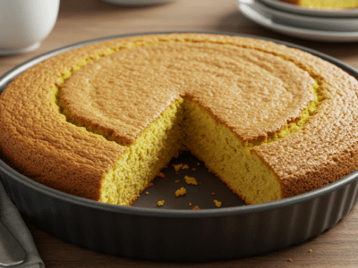 Gâteau moelleux sans œuf ni beurre