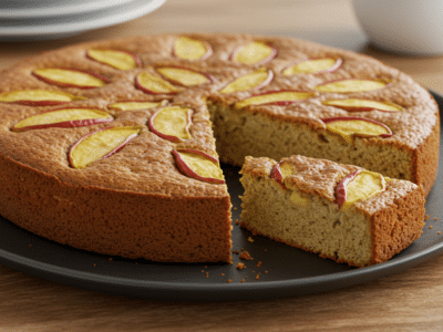 Gâteau moelleux sans œuf ni lait