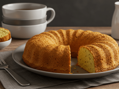 Gâteau moelleux sans lactose facile