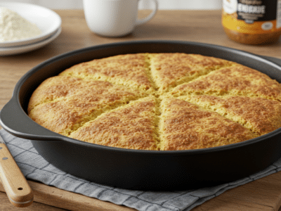 Galette de pain sans gluten maison
