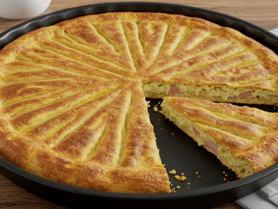 Galette de sarrasin sans lactose traditionnelle