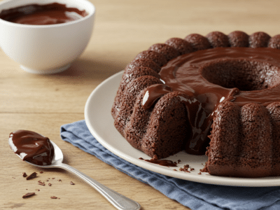 Ganache au Chocolat Noir Sans Gluten
