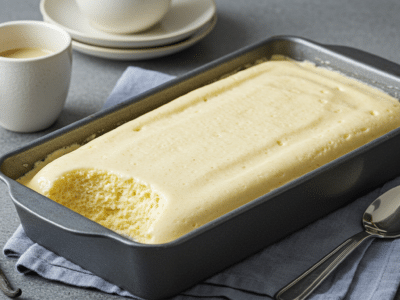Glace vanille sans lactose maison