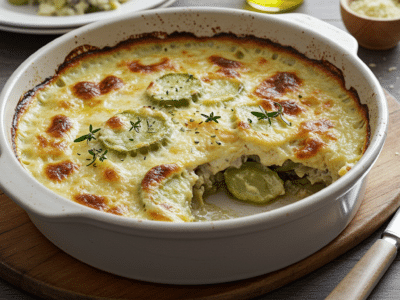 Gratin de blettes sans lactose