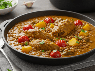 Harira Marocaine Sans Gluten – Soupe Traditionnelle Réconfortante