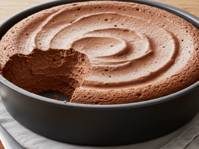 Mousse au chocolat sans œuf légère et onctueuse