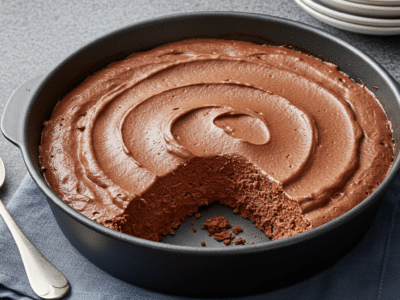 Mousse au chocolat sans lactose délicieuse et légère
