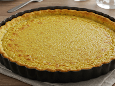 Pâte à tarte sans œuf et sans beurre – recette végétalienne légère