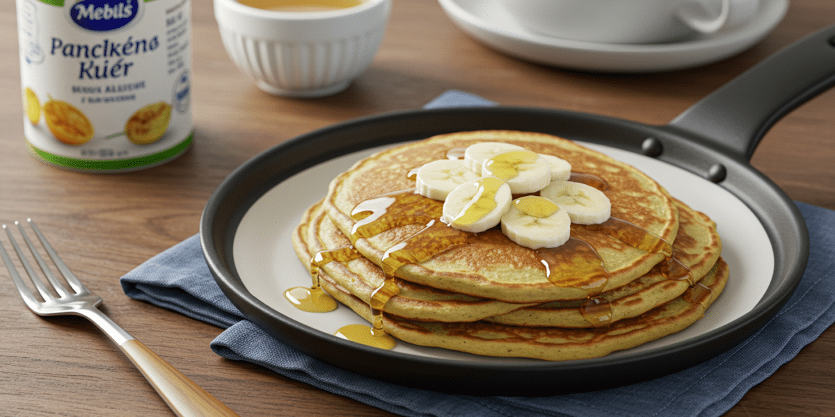 Pancakes moelleux sans œuf et sans lait