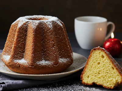 Pandoro sans gluten traditionnel italien