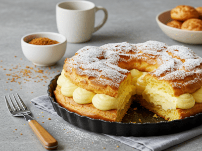 Paris-Brest sans gluten : gâteau traditionnel revisité