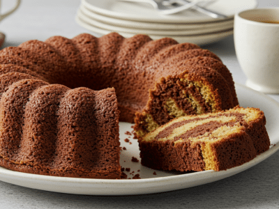 Recette Savane Sans Gluten – Gâteau Marbré Léger et Savoureux