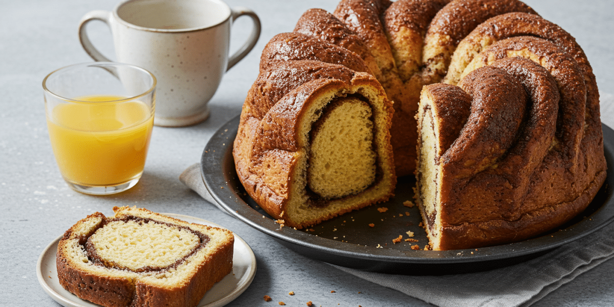 Recette de Babka Sans Gluten moelleuse et gourmande