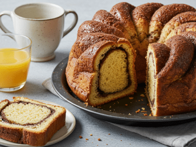 Recette de Babka Sans Gluten moelleuse et gourmande