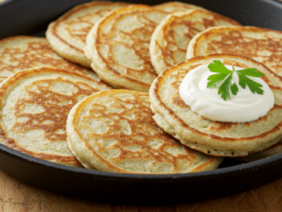 Recette de Blinis Sans Lactose Moelleux et Léger