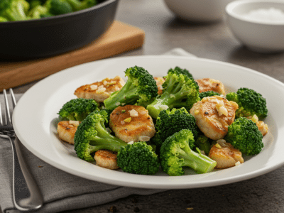 Recette de Brocolis Sautés Sans Lactose