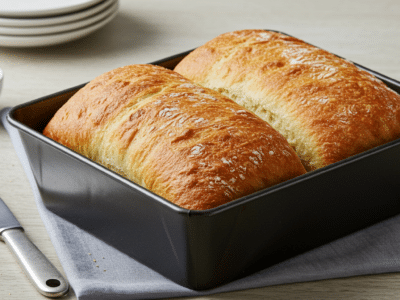 Recette de Ciabatta sans gluten moelleuse et croustillante