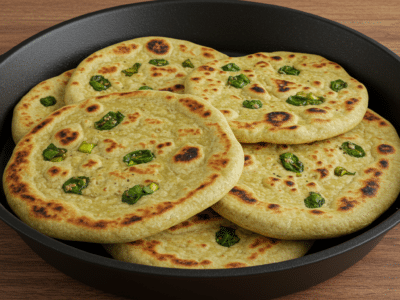 Recette de Naans sans gluten moelleux et savoureux