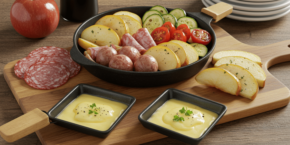 Recette de Raclette sans lactose