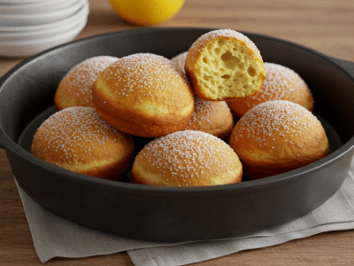 Recette de beignets de carnaval sans gluten