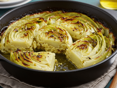 Recette de chou-fleur rôti sans lactose gourmand