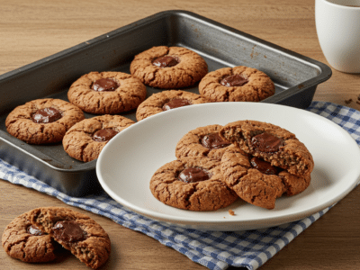 Recette de cookies sans gluten moelleux et gourmands