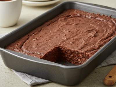 Recette de fudge au chocolat sans lactose