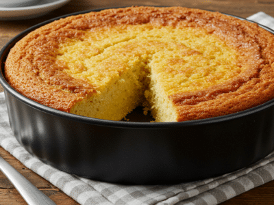 Recette de gâteau de semoule sans gluten fondant et savoureux