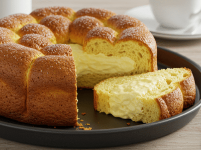 Recette de la Brioche Tropézienne sans gluten