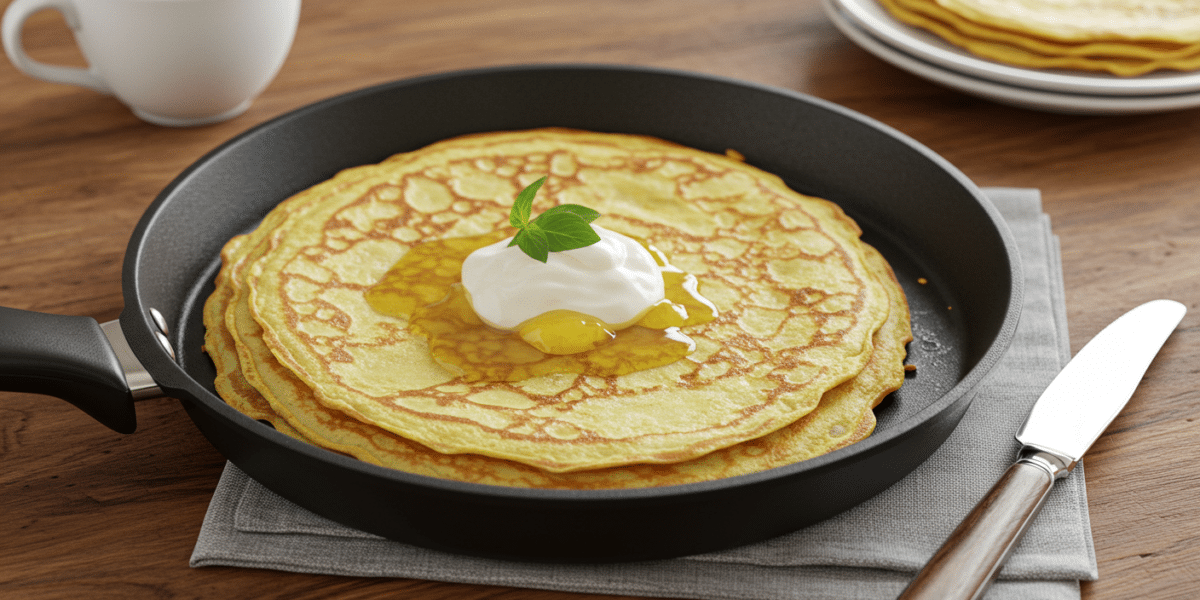 Recette de pâte à crêpe sans lactose facile et légère