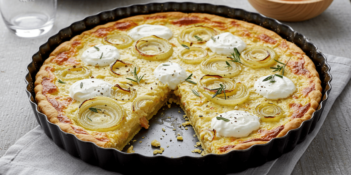 Recette de pâte à tarte flambée sans gluten
