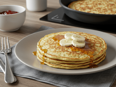 Recette de pancakes moelleux sans lactose