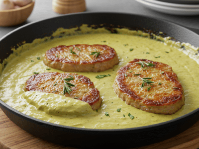 Recette de sauce crémeuse sans lactose à base de légumes