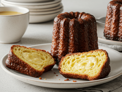Recette traditionnelle de canelé sans gluten