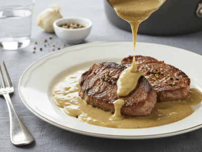 Sauce au poivre sans lactose