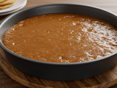 Sauce caramel beurre salé sans lactose maison