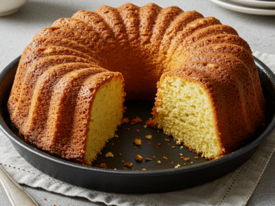Savarin sans gluten moelleux et parfumé