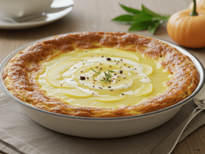 Soupe de potimarron sans lactose