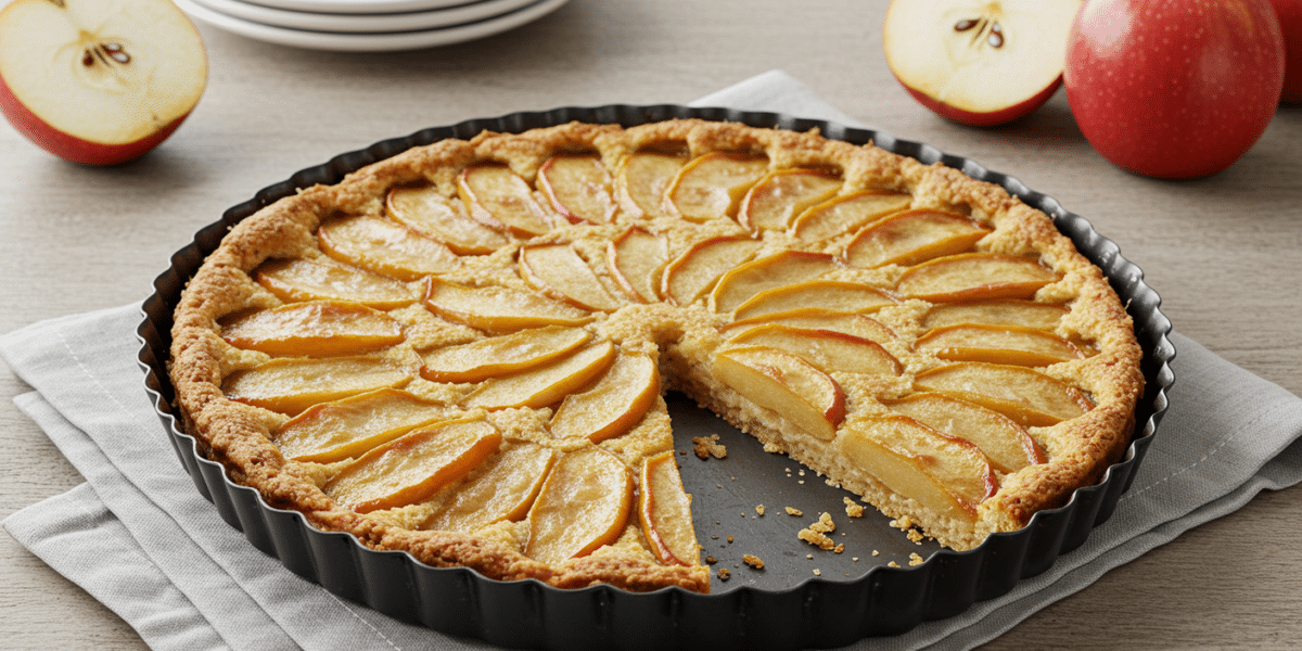 Tarte aux pommes sans gluten délicieuse et simple