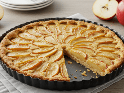 Tarte aux pommes sans gluten délicieuse et simple