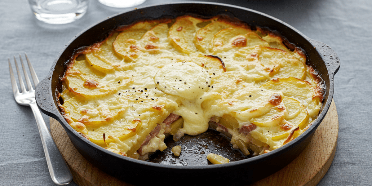 Tartiflette sans gluten traditionnelle