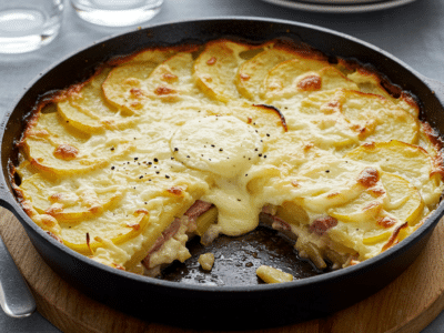 Tartiflette sans gluten traditionnelle