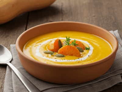 Velouté de Butternut sans lactose