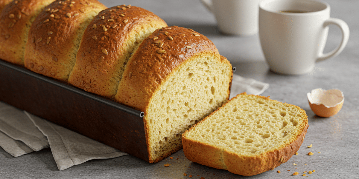 Brioche moelleuse sans œuf et sans beurre